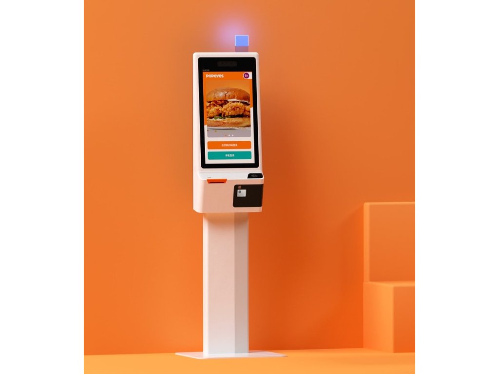 Sunmi K2 samoobslužný kiosek na podlahovém stojanu