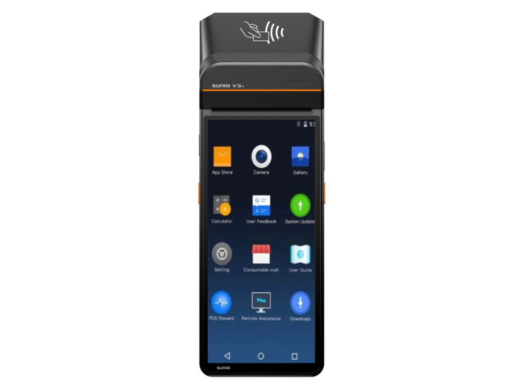 Sunmi V3H mobilní POS terminál s NFC a tiskárnou