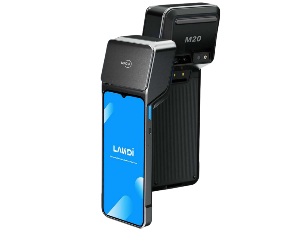 Landi M20 mobile POS terminal with printer