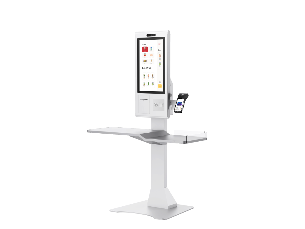 S-Kiosk K8MW – kiosek na stojanu jako pokladní místo