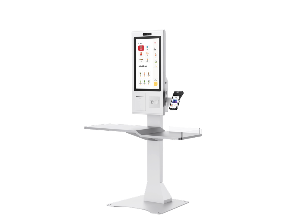 S-Kiosk K8MW – kiosek na stojanu jako pokladní místo