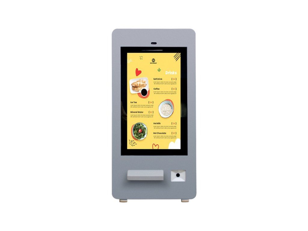 S-Kiosk W05 – outdoor self-service kiosk with Android, 80 mm printer and NFC