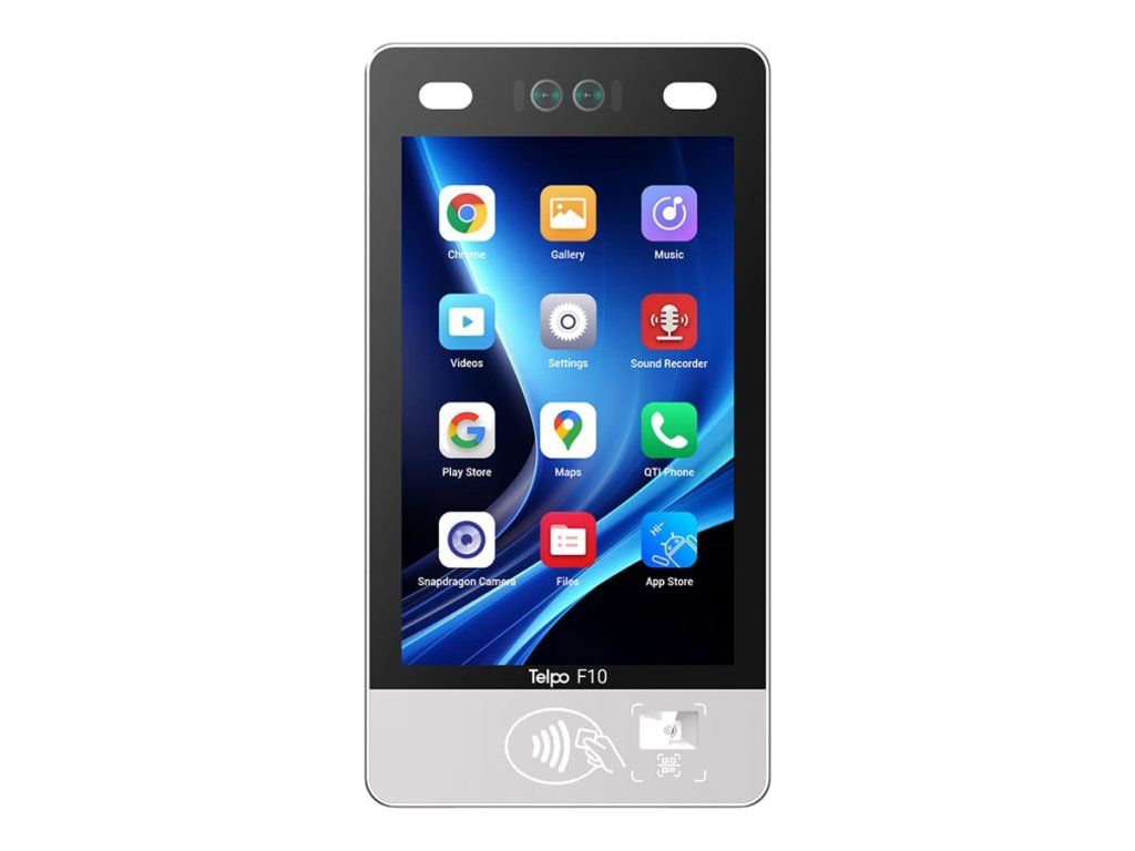 S-Kiosk F10B – 10" terminál s rozpoznáváním obličeje, Android 11, NFC, IP66