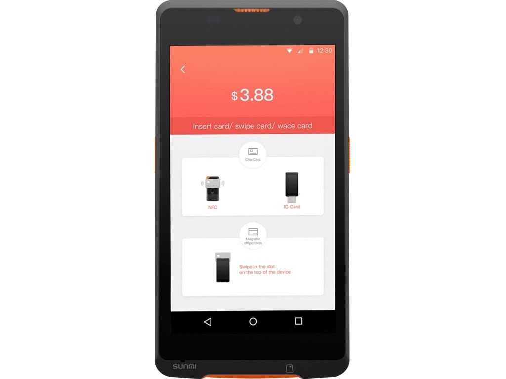 Sunmi P2 Mini kompaktní platební terminál