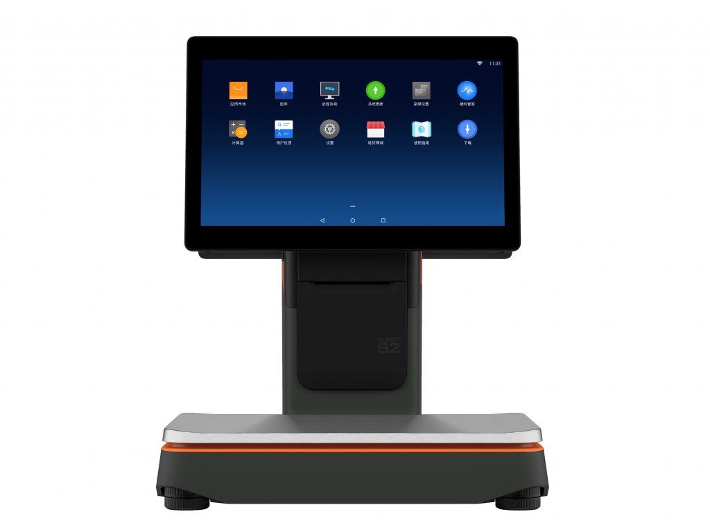 Sunmi S2 professional POS scale with dual displays