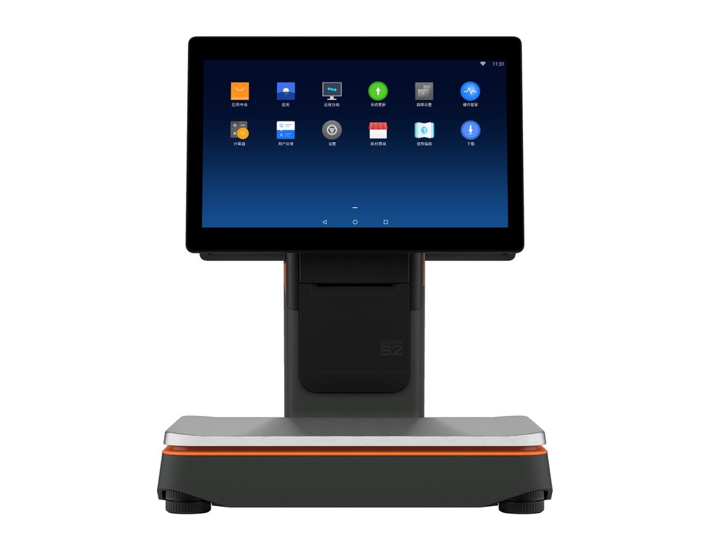 Sunmi S2 professional POS scale with dual displays