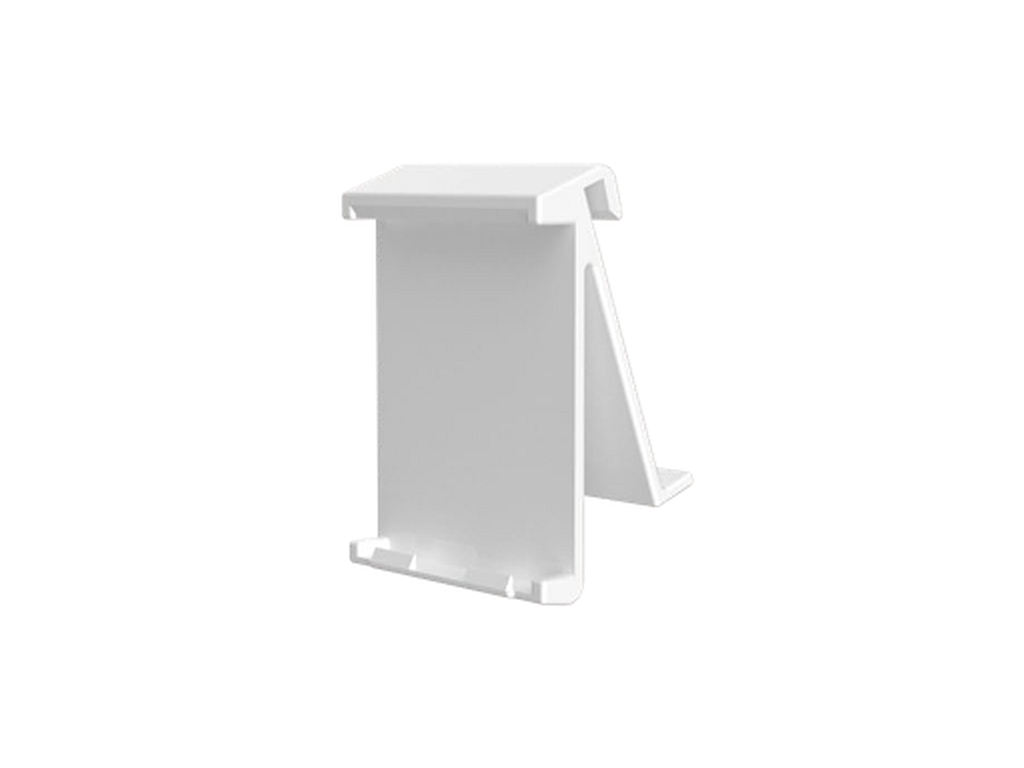 Vertical clamp for ESL electronic shelf labels – type 2