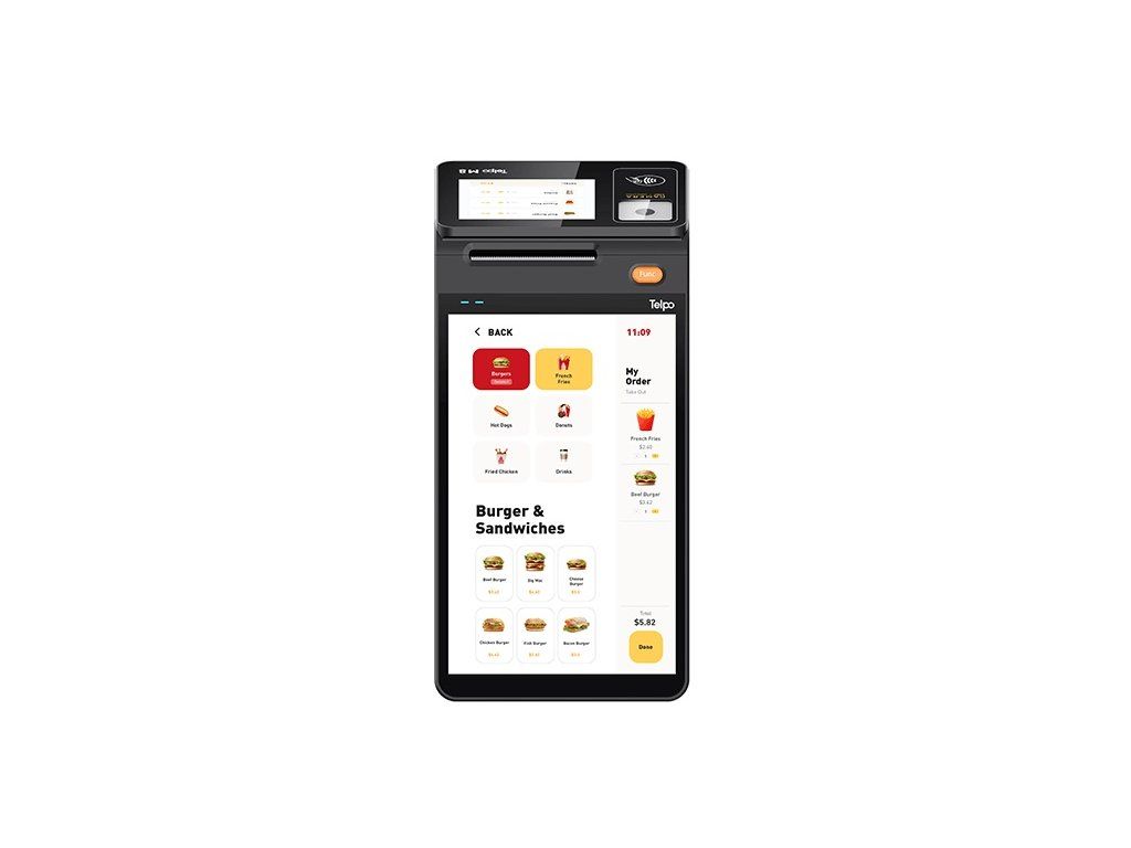 Telpo M8 Android POS s tiskárnou a zákaznickým displejem
