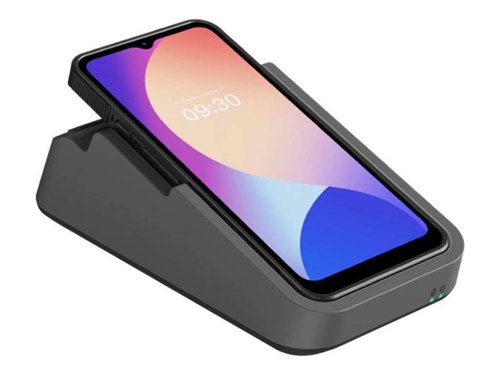 iMin Swift 1 Pro – charging cradle, USB-C and USB-A
