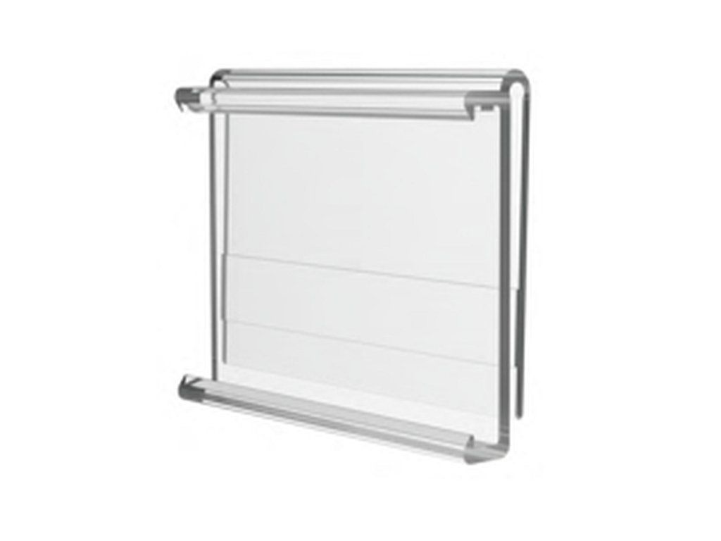 Transparentní regálová lišta typ 10 pro elektronické cenovky ESL, 300 mm
