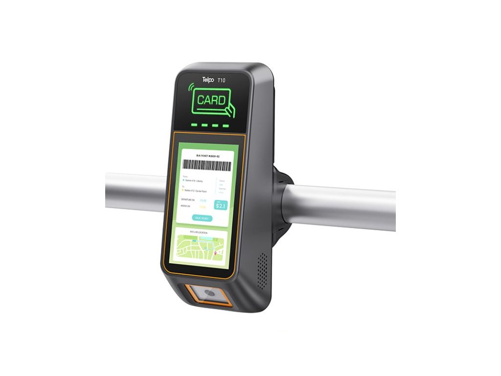 T10 – validator mounted on a handrail